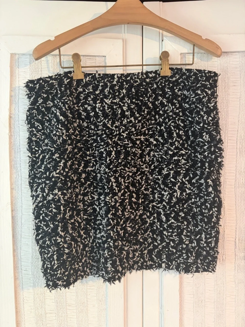 St John Black and white tweed Couture 2 piece suit size 6